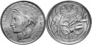 Italia 1995 - 100 lire, comemorativa FAO