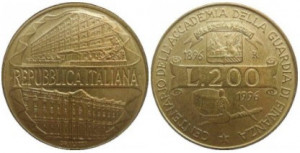 Italia 1996 - 200 lire, circulata