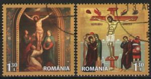 Romania 2017 - Sfantele Pasti, serie stampilata