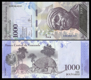 Venezuela 2016 - 1000 bolivares, necirculata