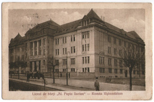 1928 - Targu Mures, liceul Papiu (jud. Mures)