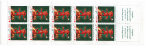 Franta 1998 - crucea rosie, 10 neuzate in carnet filatelic