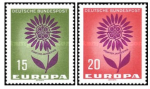 Germania 1964 - Europa, serie neuzata