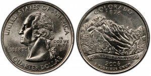 SUA 2006D - 25 cents, circulata - Colorado