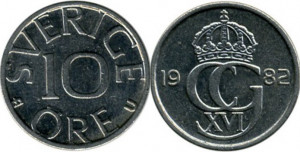 Suedia 1982 - 10 ore, circulata