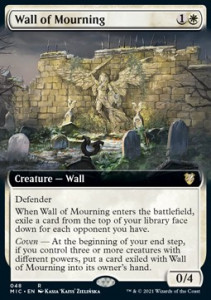 Wall of Mourning (V.2) - japonez