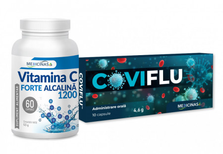Coviflu + Vitamina C FORTE ALCALINĂ