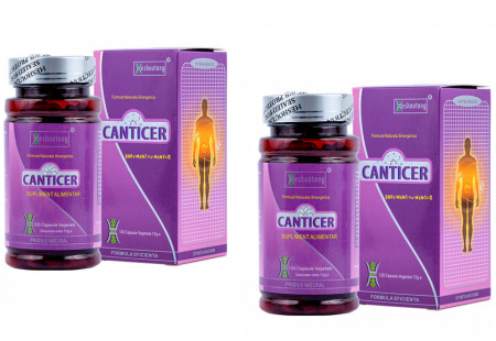 Canticer - Pachet 1 lună + GRATUIT la prima comandă cartea ”Ce mănânci ca să combați cancerul”