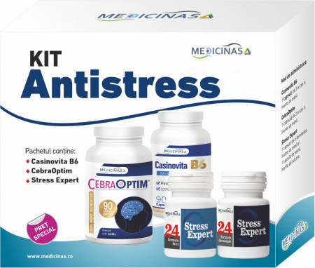 KIT Antistress - metoda unică de restabilire a sănătății psihice + GRATUIT la prima comanda cartea Afecțiunile creierului și importanța alimentației