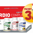 3 x KIT CARDIO COMPLEX - pentru susținerea funcțiilor cardiovasculare, GRATUIT la prima comandă cartea ”Ce mănânci ca să îți salvezi inima”
