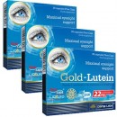 Gold Lutein 3 x 30 cps pachet pe 3 luni
