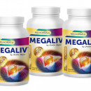 MEGALIV - Pachet 3 luni + GRATUIT la prima comandă cartea Ce mănânci ca să vindeci ficatul.