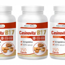 Casinovita B17 - Amigdalina - Pachet 3 luni + GRATUIT cartea ”Ce mănânci ca să combați cancerul”