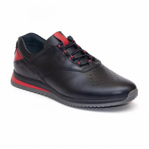 Pantofi sport barbati Zidan negru(piele naturala)