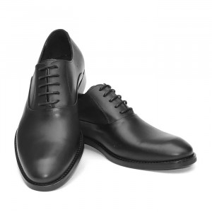 Pantofi eleganti barbati Oxford negru (piele naturala)
