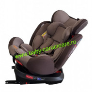 Scaun auto cu isofix 360° Baby Care Brown