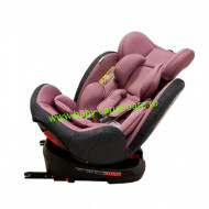 Scaun auto cu isofix 360° Baby Care Purple