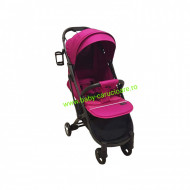 Cărucior sport ultracompact Baby Care S 600 Dark Pink