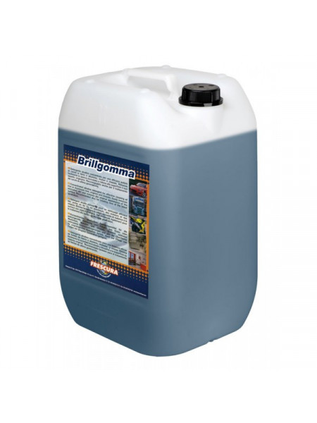 FRESCURA - Brillgomma - negru de cauciuc, 5 kg