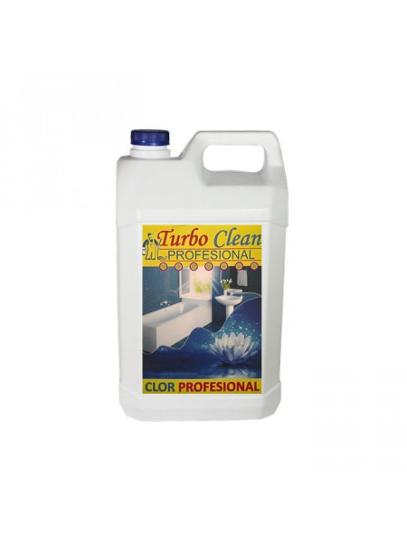 CLOR PROFESIONAL PARFUMAT , TURBO CLEAN, 5L
