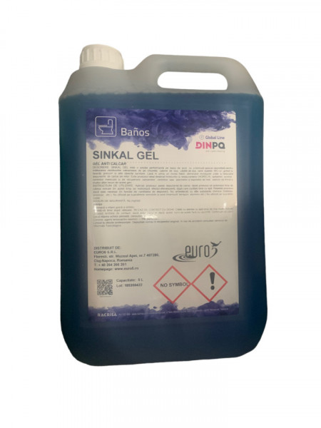 Detergent anticalcar, SINKAL GEL, 5L