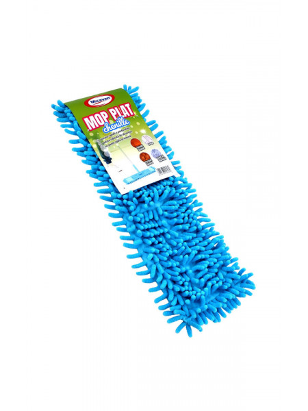 Mop plat Misavan Chenille, microfibra 44*13cm + maner telescopic 1-1.5m