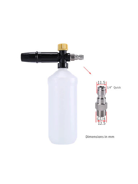 Lance spuma Eco, pentru aparat de spalat cu cupla rapida Quick 1/4” , 11,5 mm