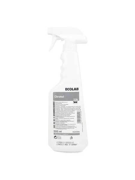 Solutie pentru intretinerea produselor din inox, Ecolab Chromol, 500 ml