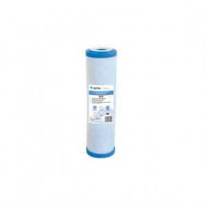 Cartus filtru apa 10” , filtrare clor si metale, carbune activ presat, 10 μ, 6