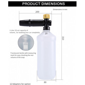 Lance spuma Eco, pentru aparat de spalat BOSCH GO CLICK 125
