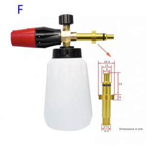 Lance spumare PRO V2 360° pentru aparat de spalat HEINNER