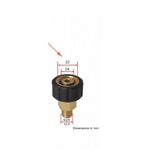 Lance spumare PRO V1 360° pentru aparat de spalat Bosch GHP Filet Interior M22