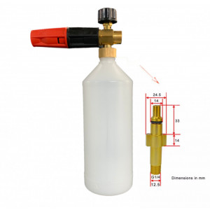 Lance spumare PRO V1 360° pentru aparat de spalat WORKZONE