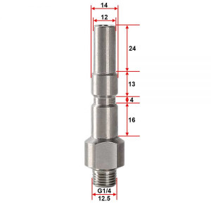 Adaptor lance spumare Kew, WAP, Nilfisk – Cupla rapida