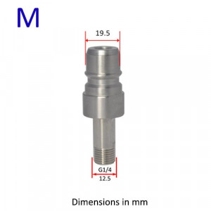 Lance spuma Eco, pentru aparat de spalat cu cupla rapida PA 1/4” o=19’5mm, L=40 mm