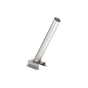 Suport inox lance jet , dubla, cu prindere in podea , diametru 100 mm