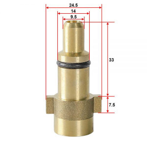 Adaptor lance spumare Nilfisk vechi