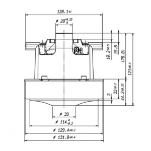 Motor profesional simpla turbina karcher