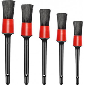 Pensule detailing auto, 5 buc/set - par sintetic