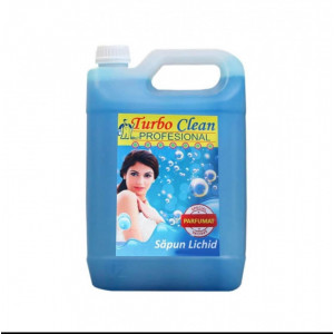 Sapun lichid Turbo Clean cu glicerina, AROMA LAVANDA- 5 L