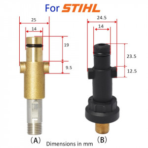 Adaptor lance spumare Nilfisk , Stihl