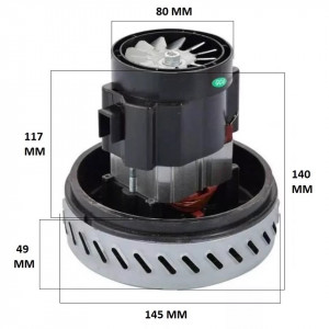 Motor aspirator profesional cu 1 turbina simpla