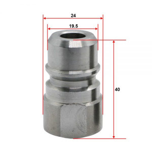 Adaptor lance spumare aparate cu pistol cu cupla rapida PA 1/4 ” ɸ=19.5 mm L=40 mm