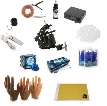 KIT TATTOO PER INIZIARE & PELLE SINTETICA