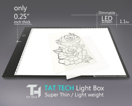 Lavagna Luminosa Led Pad A4 Tat Tech