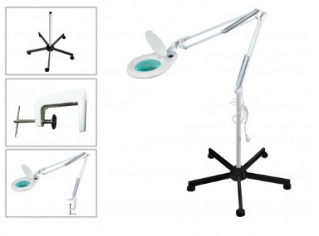 LENTE INGRANDIMENTO A LED CON STATIVO