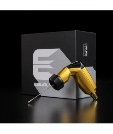 EQUALISER FOX MINI V3 ROTARY TATTOO MACHINE GOLD