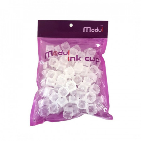 Tappini a incastro colore bianco trasparente 12mm 100 pz