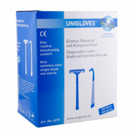 Unigloves rasoi Blu monolama 100 pezzi