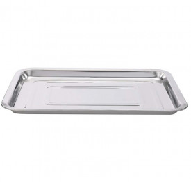 Vassoio acciaio inossidabile da 35X26cm